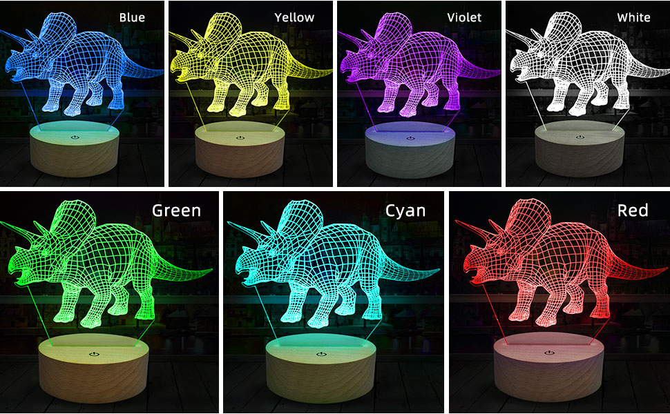 Making your kids surprise with beautiful – Dinosaur light night toy